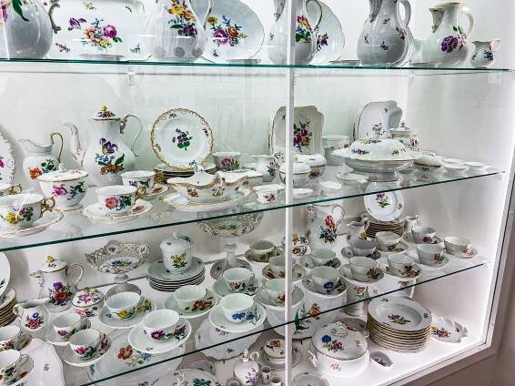 Muzeum míšeňského porcelánu Praha - první evropský porcelán
