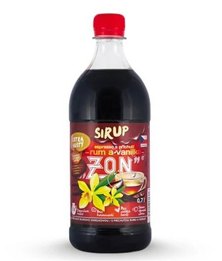 Zon sirup espresso 0.7L-plast ex.hustý - Sirupy a koncentráty | Maneo s.r.o.