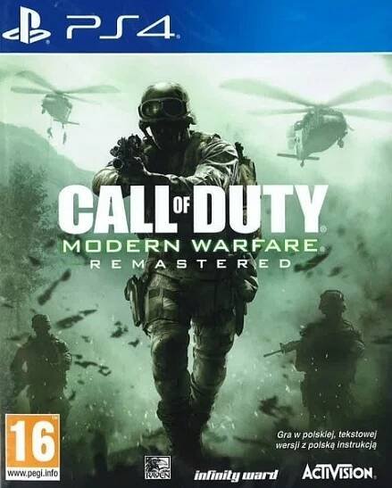 CALL OF DUTY MODERN WARFARE REMASTERED PL PS4)