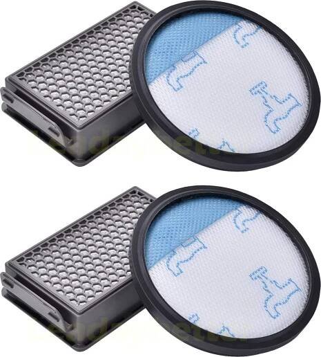 2dílná sada HEPA filtrů pro Rowenta RO3731EA Tefal Compact Power and Cyclonic vysavač