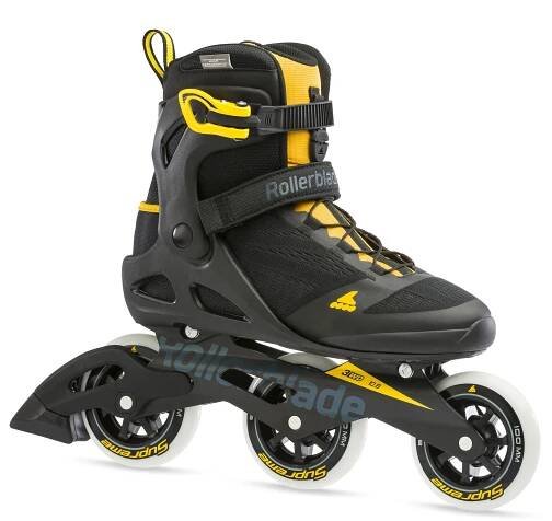 Rollerblade Macroblade 100 3WD Black/Yellow, 43
