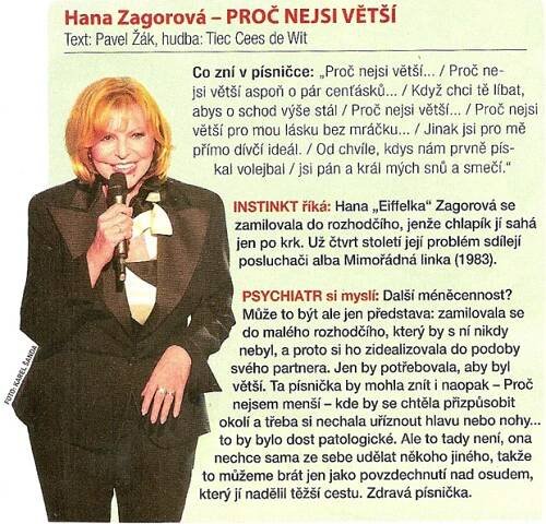 Tisk - články 2008 - Hana Zagorová