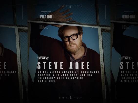 Steve Agee on the amazing second season of 'Peacemaker', working with John Cena, and his friendship with DC supremo James Gunn