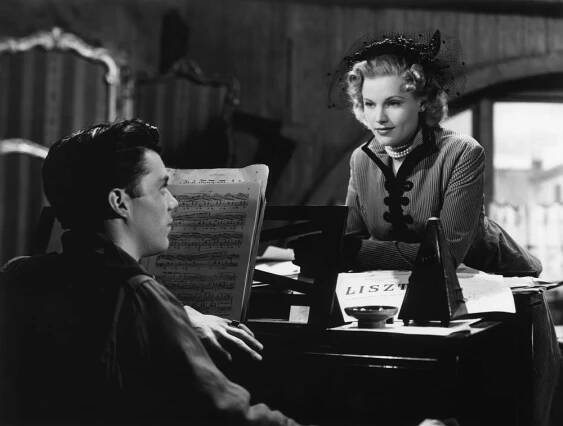 QUARTET, (The Alien Corn segment), Dirk Bogarde, Honor Blackman, 1948