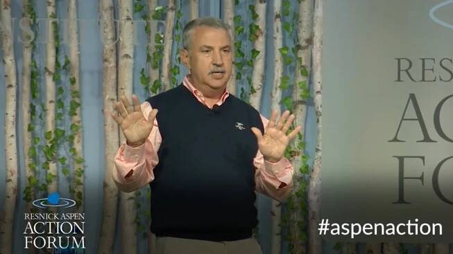 Thomas Friedman: Technology is accelerating faster than our ability to adapt. We can catch up