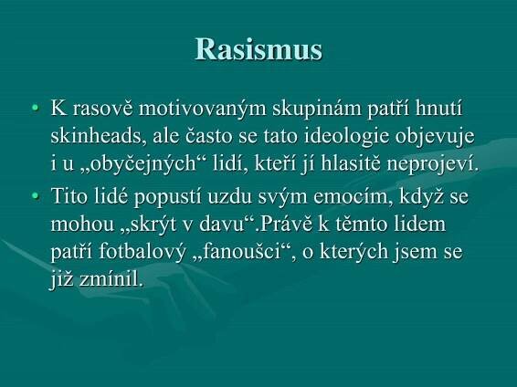 PPT - Rasismus PowerPoint Presentation, free download - ID:518064