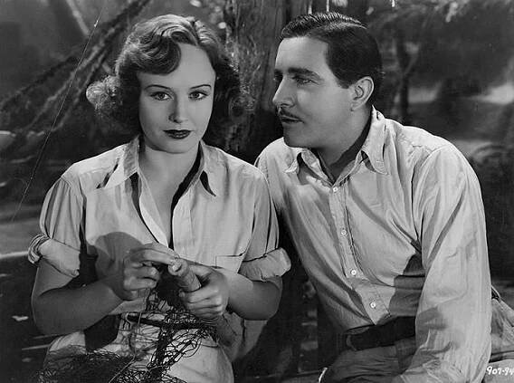 Madge Evans, John Boles - Ostrov ztroskotaných - Z filmu