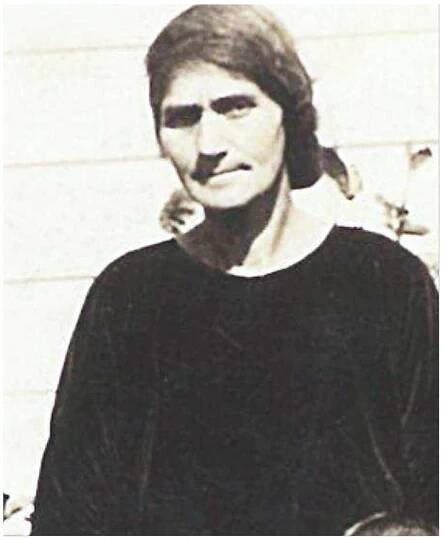 Figure 52 Granny Ansell photo taken outside her home Aria 1929/1930 