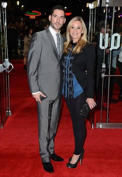 Tamzin Outhwaite and Tom Ellis at the Great Expectations Closing Night Gala.