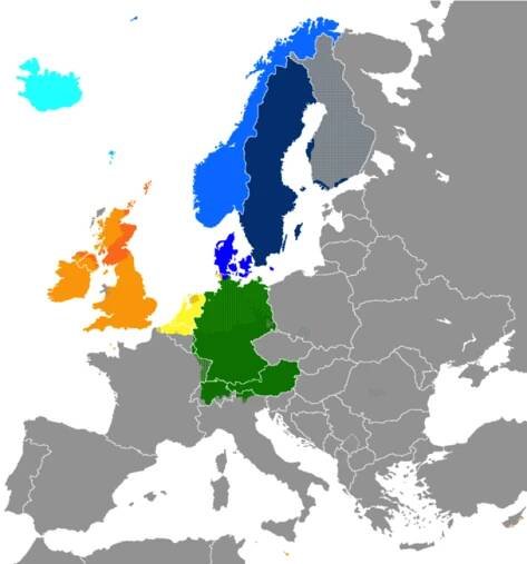 Germánské jazyky – Wikipedie