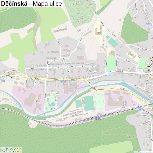 Děčínská - mapy | Kurzy.cz