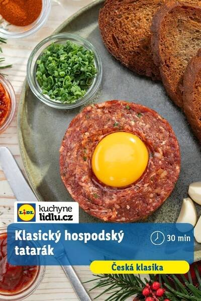 Klasický hospodský tatarák