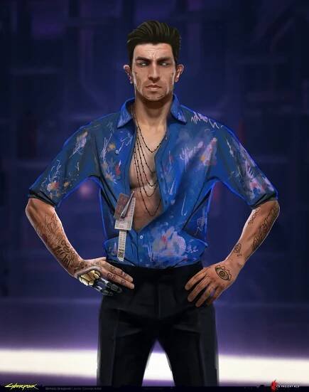 CD PROJEKT RED Cyberpunk 2077Art Blast - ArtStation Magazine
