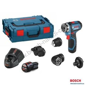 Bosch GSR 12V-15 FC Set Professional (2 x 2,0 Ah) Aku šroubovák 06019F6000  - AKUMULÁTOROVÉ NÁŘADÍ