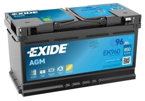 Exide AGM 12V 96Ah 850A EK960