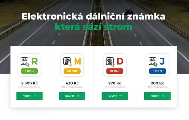 Dálniční známka a její cena v roce 2024 - Aktualne.tech