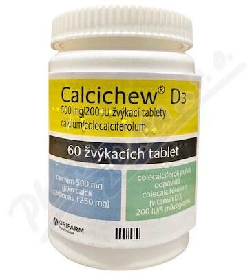 Calcichew D3 500mg/200IU tbl.mnd.60