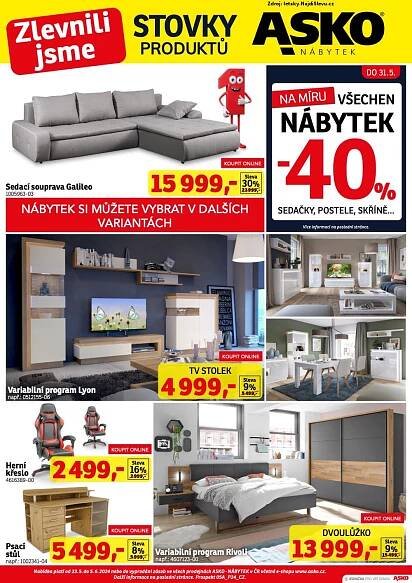 Strana 1 - leták ASKO Nábytek (23. 5. - 5. 6. 2024)