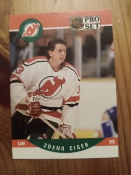 Zdeno Cíger - New Jersey Devils - Hokejové karty
