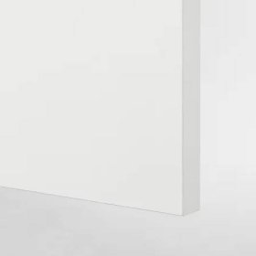IKEA KNOXHULT Rohová kuchyňská linka, bílá, 283x122x220 cm Materiál Dřevotřísková deska