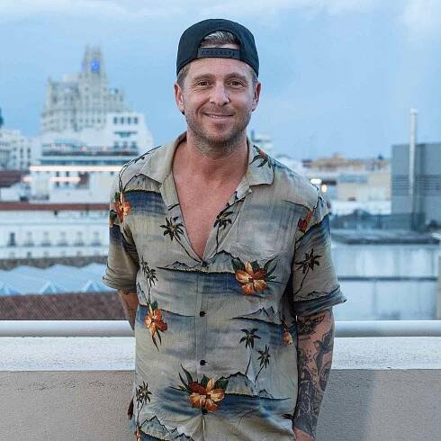 Ryan Tedder of OneRepublic Performs at UMusic Hotel Opening in Madrid