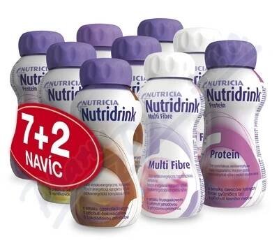 Nutridrink akční balíček 7+2 ks