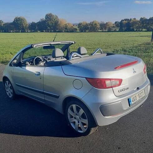 Bazar: prodej Mitsubishi Colt kabriolet czc - cabriolet 80kW manuál, ojeté, benzín, rok 2007, barva stříbrná - Portál řidiče