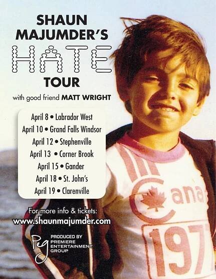 Shaun Majumder Brings the HATE – Tint of Ink