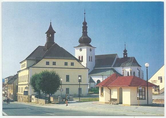 Křižanov  -  nepoužitá - Pohlednice místopis