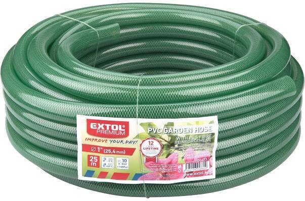 Hadice zahradní průhledná GARDEN, 1", 25m, 320g/m