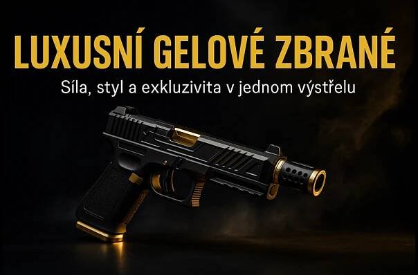 Luxusní gelové zbraně