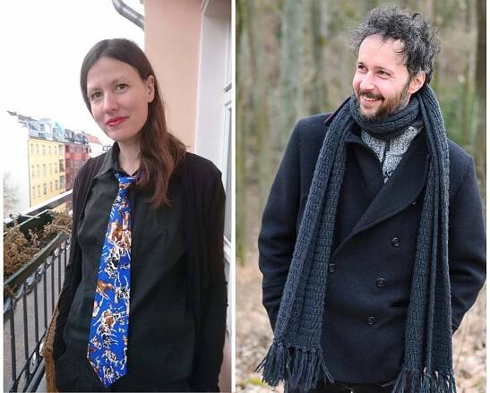 Martin E. Kyšperský a Dora Kaprálová v Kratochvíli