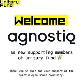 Unitary Fund welcomes Agnostiq as a new Unitary Fund supporting member - Unitary Fund