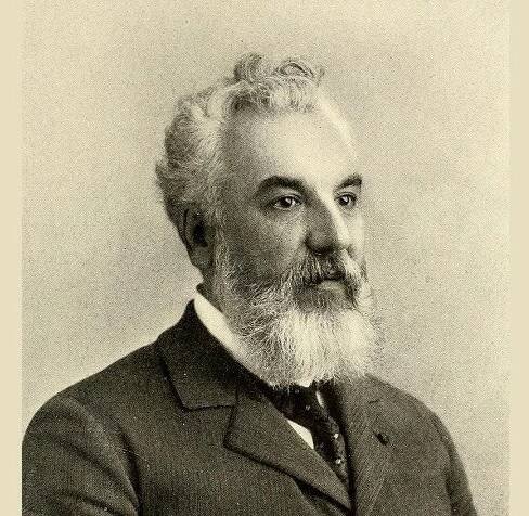 Alexander Graham Bell ve věku 54 let. Foto: volné dílo Wikimedia Commons