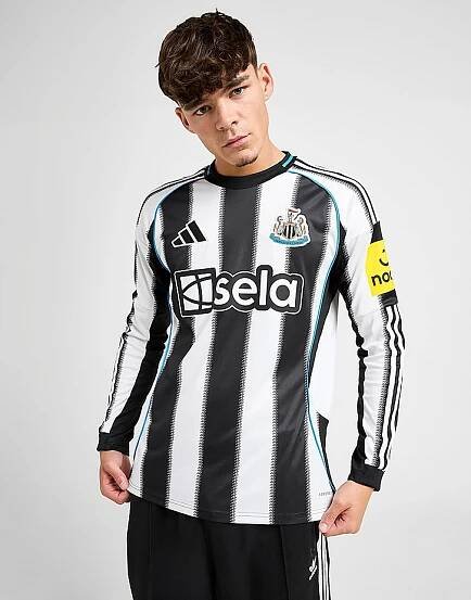 adidas Newcastle United FC 2025/26 Long Sleeve Home Shirt