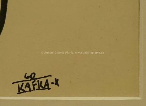Jaroslav Kafka / Kubistická hlava - detail aukce « Aukce « Aukční Galerie Platýz