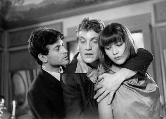 Šílená láska - Z filmu - Francis Huster, Tchéky Karyo, Sophie Marceau