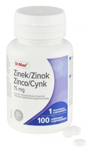 Dr. Max Zinek 15 mg 100 tablet