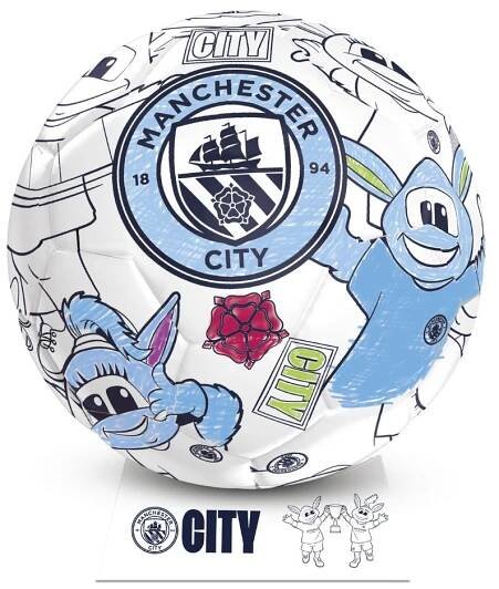 Míč MANCHESTER CITY Colour - Fan-shop.cz