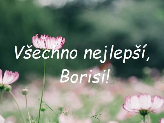 Nejkrásnější blahopřání k svátku pro Borise na jednom místě. Vyberte si!