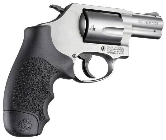 Střenky Hogue Smith & Wesson J rám round butt černé