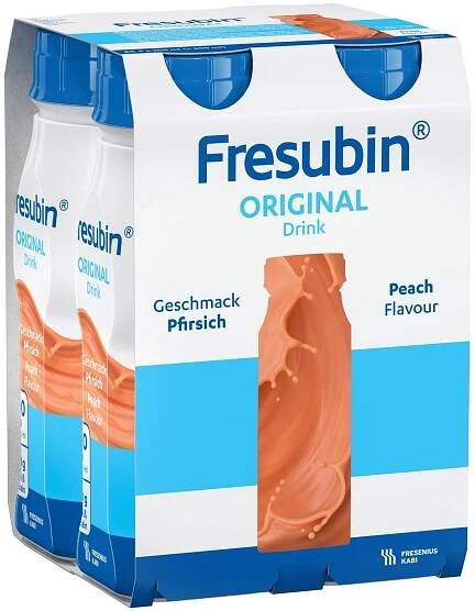 Fresubin original perorální roztok s broskvovou příchutí 4 x 200 ml