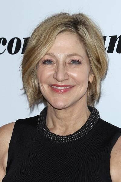 Edie Falco Above-Shoulder Length Haircut Wallpaper