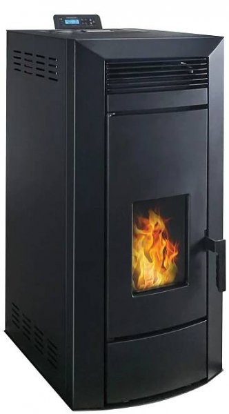 Hydraulická kamna na pelety Anita 21 kW Black Sannover