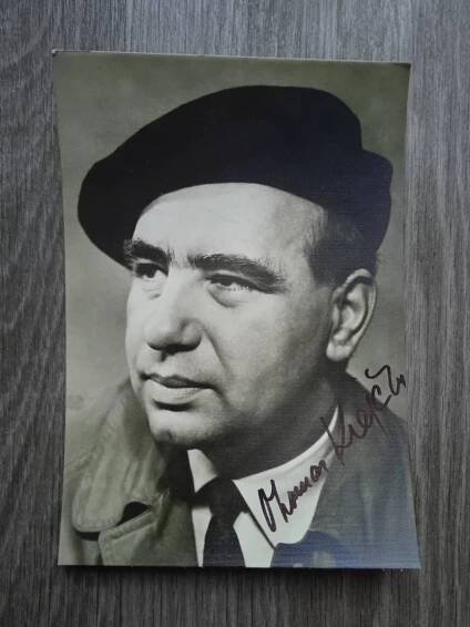 Foto s podpisem Otomar Krejča (herec) - Ostatní sběratelské předměty
