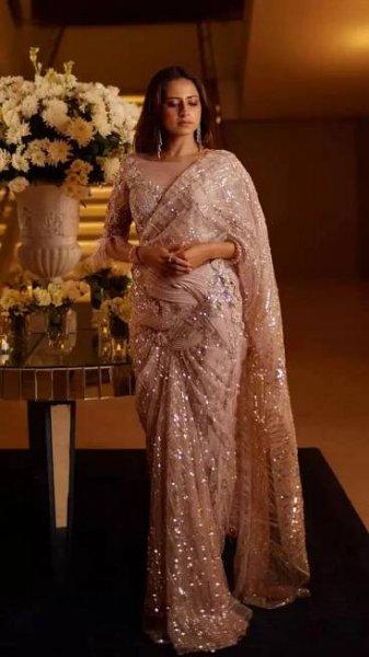Sargun Mehta's Most Stunning Saree Looks