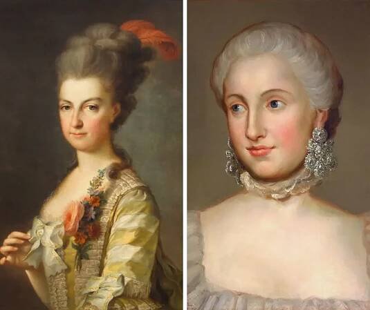 Marie Kristina a Isabela Parmská