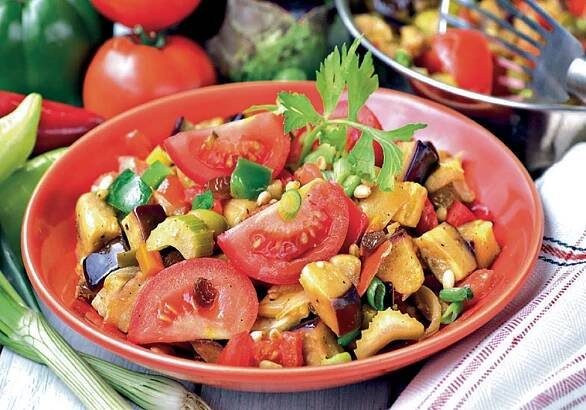 Italská caponata z prosluněné Sicílie