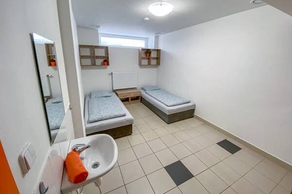 Pokoj číslo dva v Penzion Pomeranč Louny