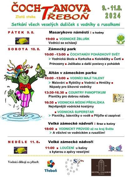 Důležité akce: Čochtanova Třeboň 2024 | Informační servis města Třeboně
